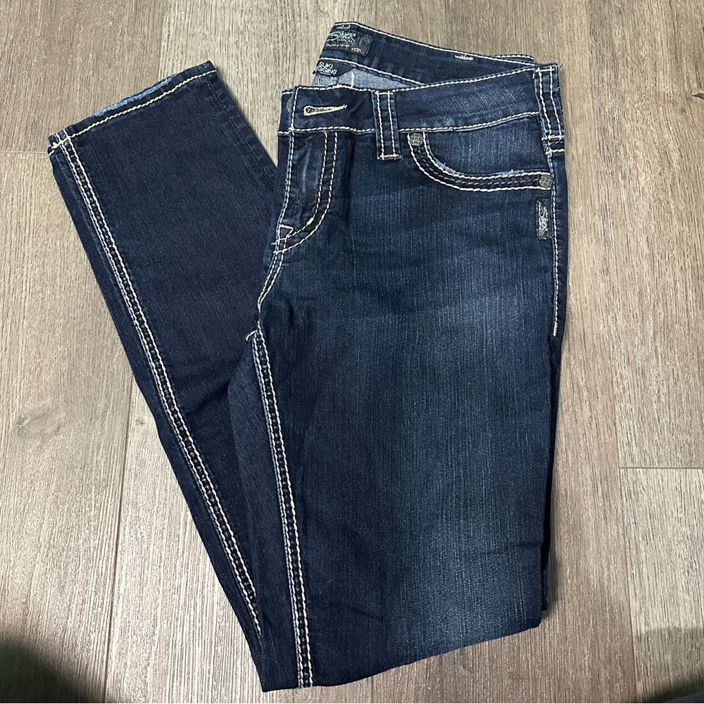 Silver suki jeggings size 32W x 31L
